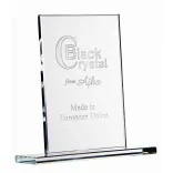 Label on a glass board (1006).