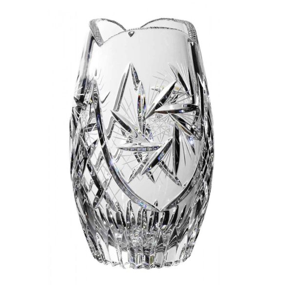 Victoria * Lead crystal Barrel vase 18 cm (Tur11120)