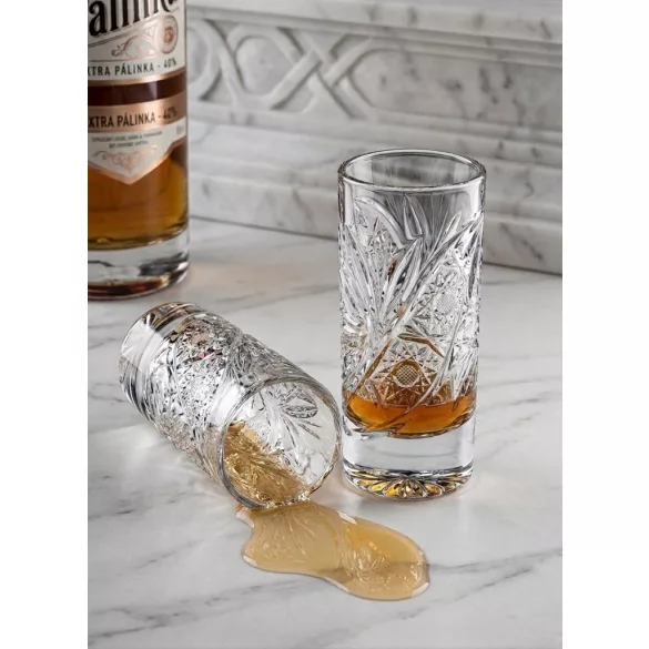 Liliom * Lead crystal Brandy glass 40 ml (11521)