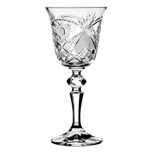 Kőszeg * Lead crystal Wine glass 220 ml (L12305)