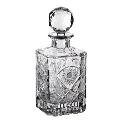 Kőszeg * Lead crystal Whiskey bottle 800 ml (16362)