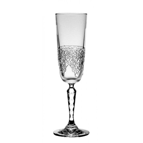 Lace * Lead crystal Champagne glass 165 ml (Su14207)