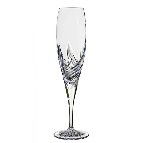 Fire * Lead crystal Champagne glass 200 ml (F14407)