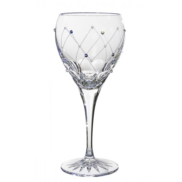 Pearl * Lead crystal Wine glass 270 ml (F14834)