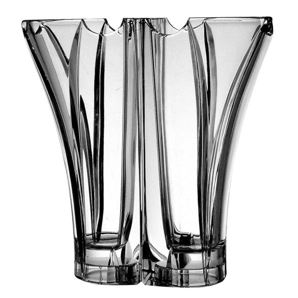 Modern * Lead crystal Love vase 22 cm (double) (Dupla15014)
