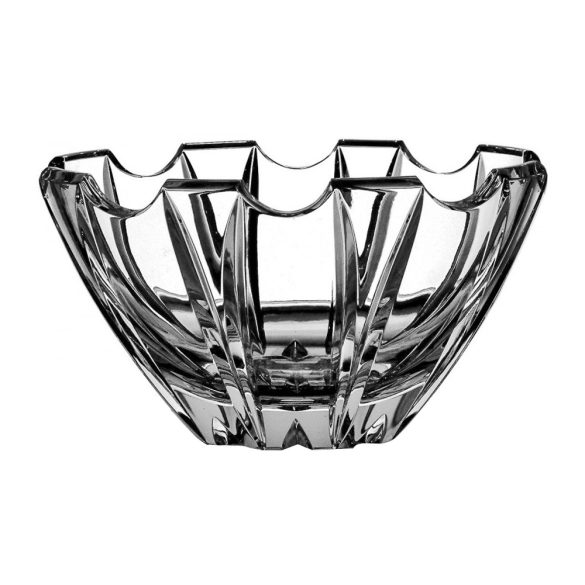 Modern * Lead crystal Oval bowl 21 cm (15018)