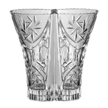 Victoria * Lead crystal Love vase 22 cm (Dupla16114)