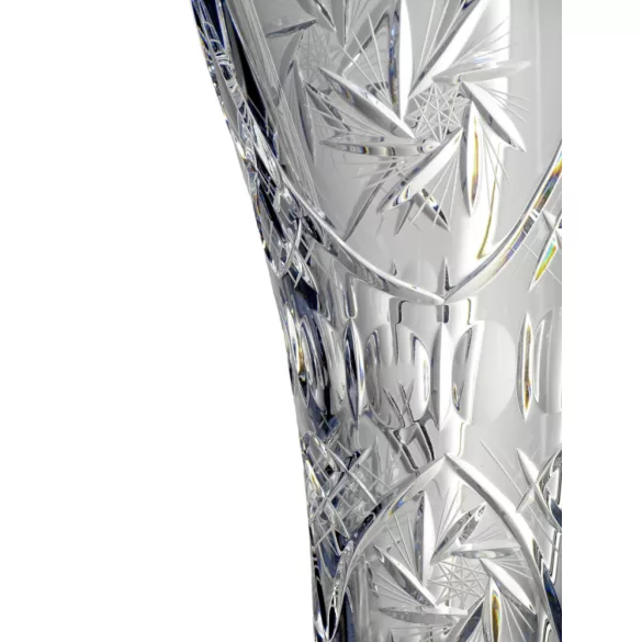 Victoria * Lead crystal Love vase 22 cm (Dupla16114)