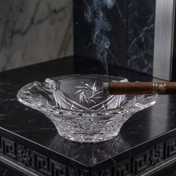 Victoria * Lead crystal T ashtray 18 cm (16120)