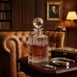 Victoria * Lead crystal Whiskey bottle 800 ml (16162)