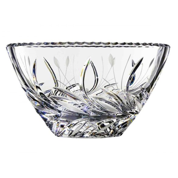 Viola * Lead crystal Oval bowl 210 (16218)