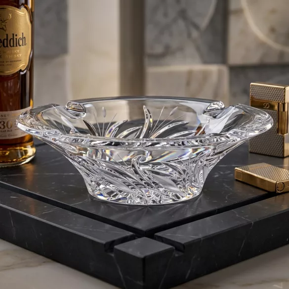 Viola * Lead crystal T ashtray 18 cm (16120)