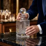 Viola * Lead crystal Whiskey bottle 800 ml (16262)
