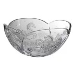Other Goods * Crystal Horse bowl 25 cm (Sze16416)