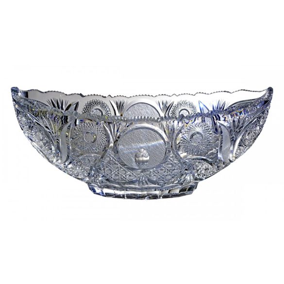 Other Goods * Lead crystal Large boat-shaped bowl 40 cm (Sze16445)