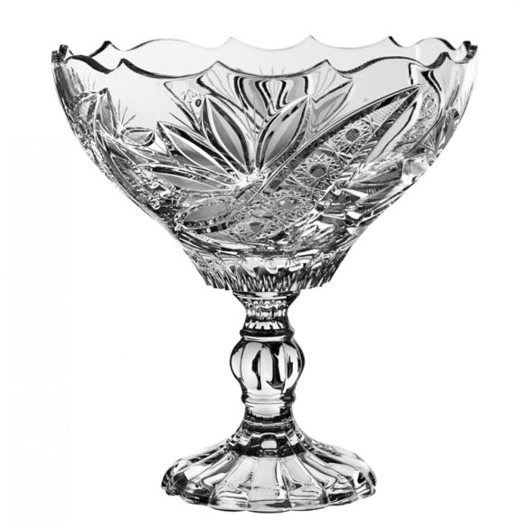 Liliom * Lead crystal Fruit bowl with base 21.7 cm (16517)