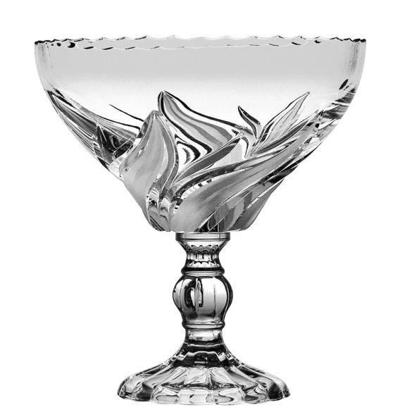 Fire * Lead crystal Footed fruit bowl 21,7 cm (16817)