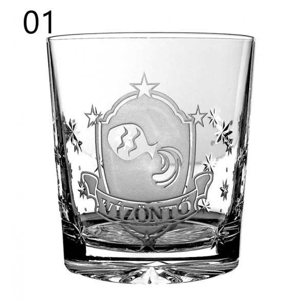 Other Goods * Crystal Zodiac whiskey glass 300 ml (Tos17021)