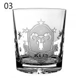 Other Goods * Crystal Zodiac whiskey glass 300 ml (Tos17021)