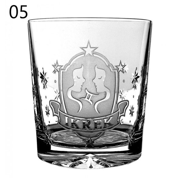 Other Goods * Crystal Zodiac whiskey glass 300 ml (Tos17021)