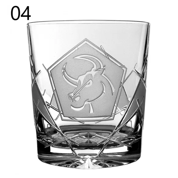 Other Goods * Crystal Zodiac whiskey glass 300 ml (Tos17022)