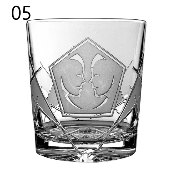 Other Goods * Crystal Zodiac whiskey glass 300 ml (Tos17022)