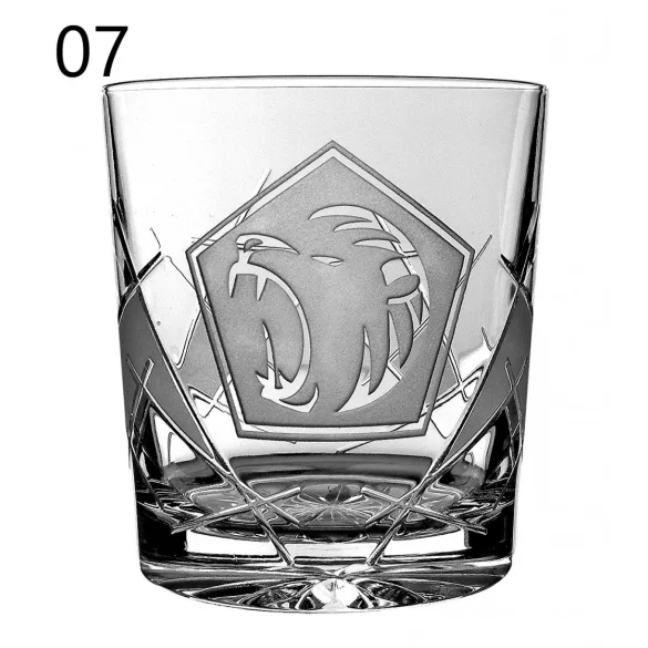 Other Goods * Crystal Zodiac whiskey glass 300 ml (Tos17022)