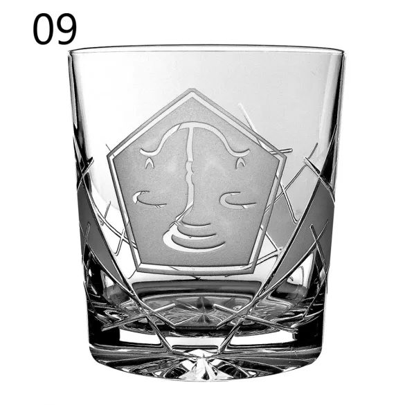 Other Goods * Crystal Zodiac whiskey glass 300 ml (Tos17022)