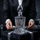 Victoria * Crystal Brandy bottle 400 ml (Cs17158)