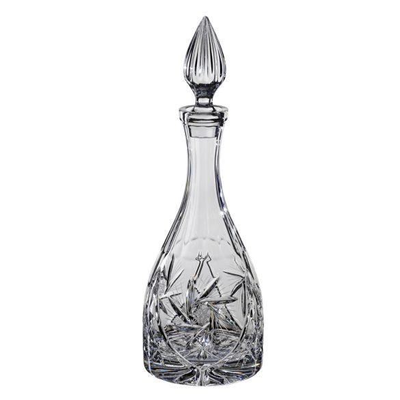 Victoria * Crystal Peaked wine bottle 1000 ml (H17166)