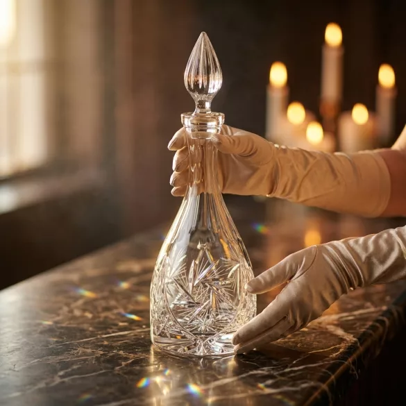 Victoria * Crystal Wine bottle 1000 ml (H17166)