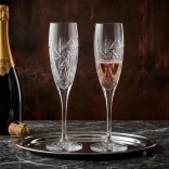 Victoria * Crystal Champagne flute glass 150 ml (Toc17185)