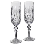 Victoria * Crystal Crystal champagne set for wedding (2 pcs) (MGyű17198)