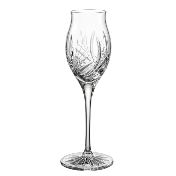 Viola * Crystal Schnapps glass 100 ml (Invi17231)