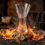 Viola * Crystal Vase 31.5 cm (Orb17293)