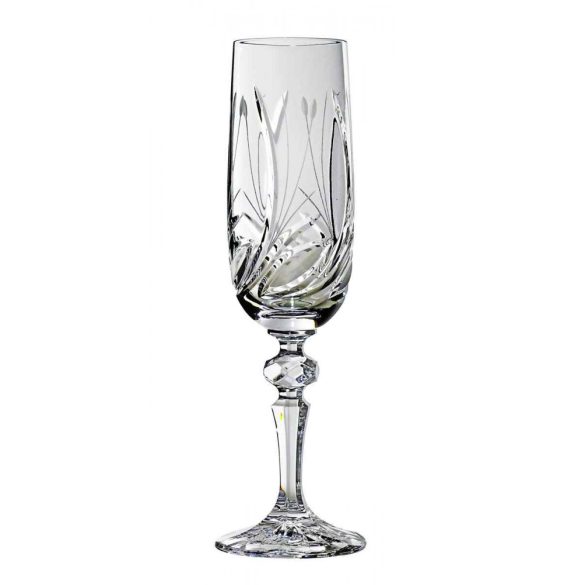 Viola * Crystal Champagne flute glass 180 ml (M17297)