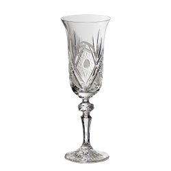   Laura * Crystal Champagne glass for wedding 150 ml (LGyű17320)