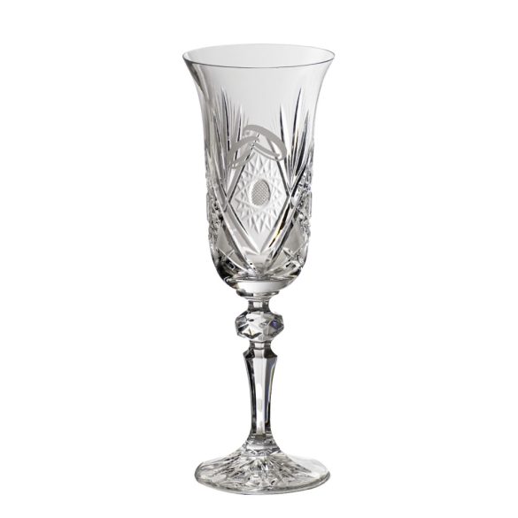 Laura * Crystal Champagne glass for wedding 150 ml (LGyű17320)