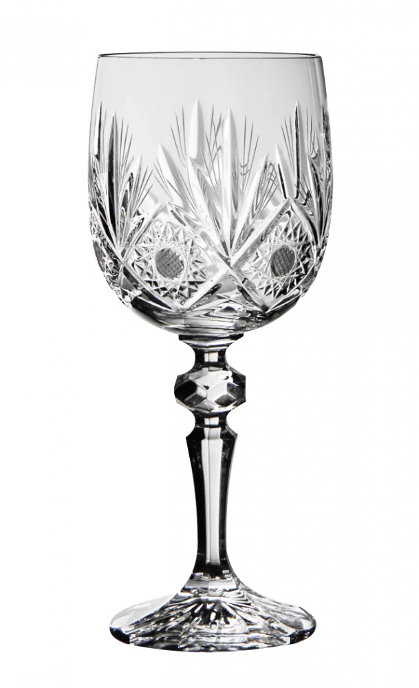 Laura Large Crystal Wine Glass
