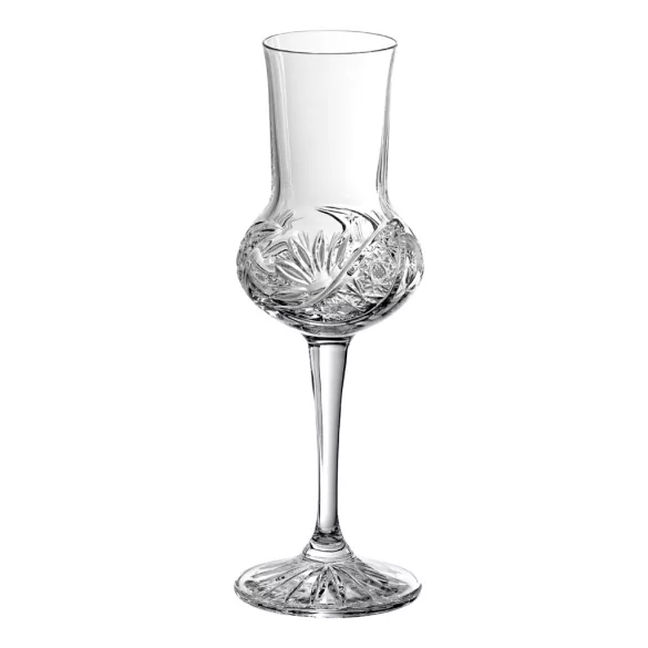 Liliom * Crystal Grappa glass 81 ml (Borm17535)