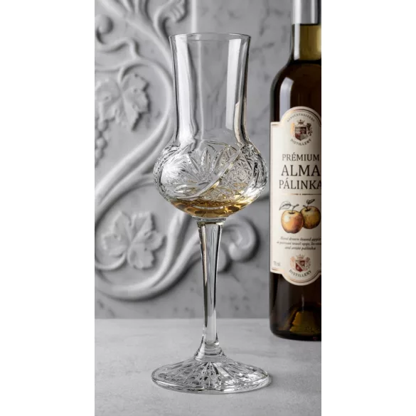 Liliom * Crystal Grappa glass 81 ml (Borm17535)