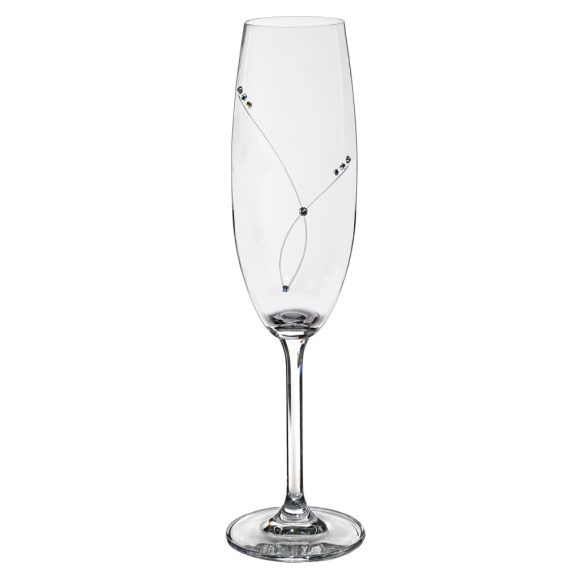 Pearl * Crystal Champagne glass 220 ml (GasGD17857)