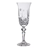 Viola * Crystal Champagne flute glass 150 ml (L17907)
