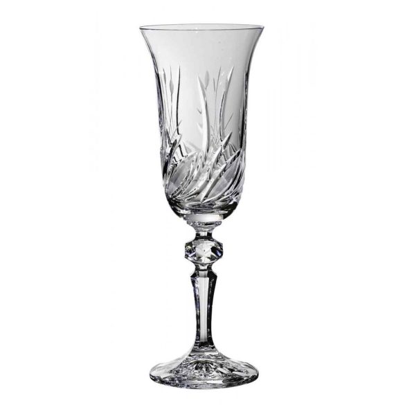 Viola * Crystal Champagne flute glass 150 ml (L17907)