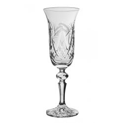   Victoria * Crystal Champagne glass for wedding 150 ml (LGyű18020)