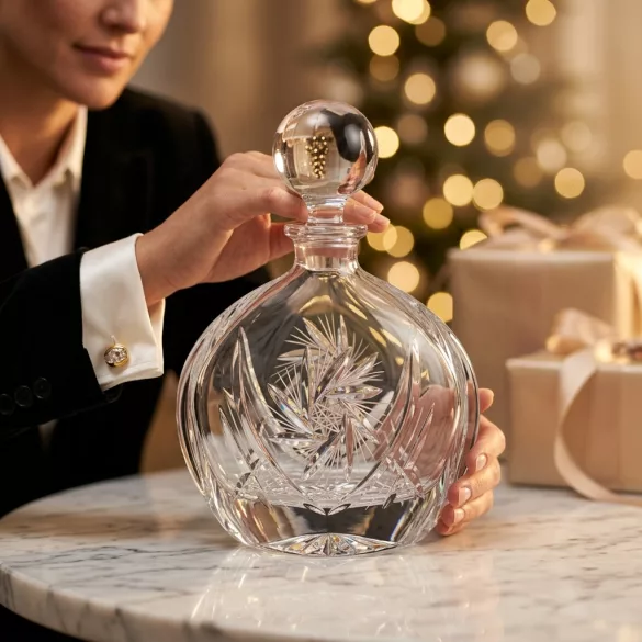 Victoria * Crystal Whisky decanter 650 ml (Orb18041)