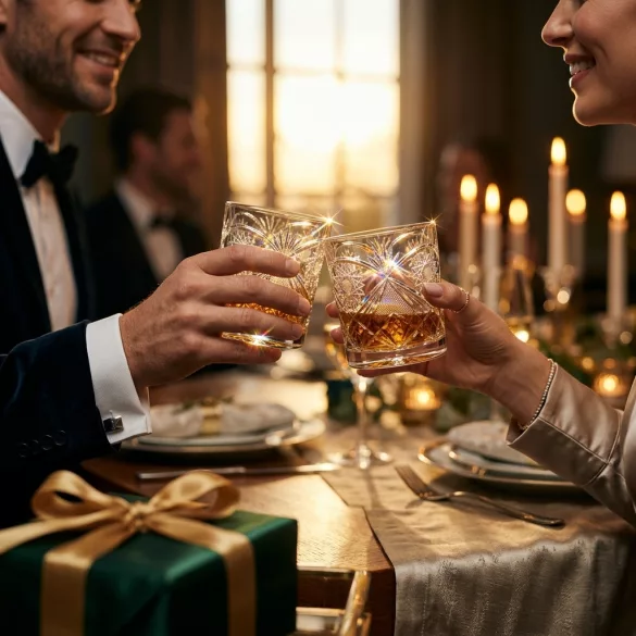Kőszeg * Crystal Whiskey glass 300 ml (Tos18313)