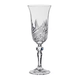 Fire * Crystal Champagne flute glass 150 ml (L18607)