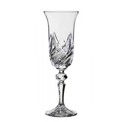 Fire * Crystal Champagne flute glass 150 ml (L18607)