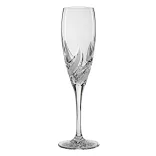 Fire * Crystal Champagne flute glass 150 ml (Toc18685)